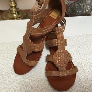 Dolce Vita Gladiator Roman Sandals Women's Size 9.5 Worn Once FREE SHIP